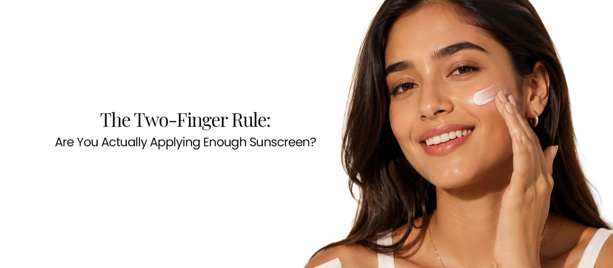 The Two-Finger Rule: Are You Actually Applying Enough Sunscreen?