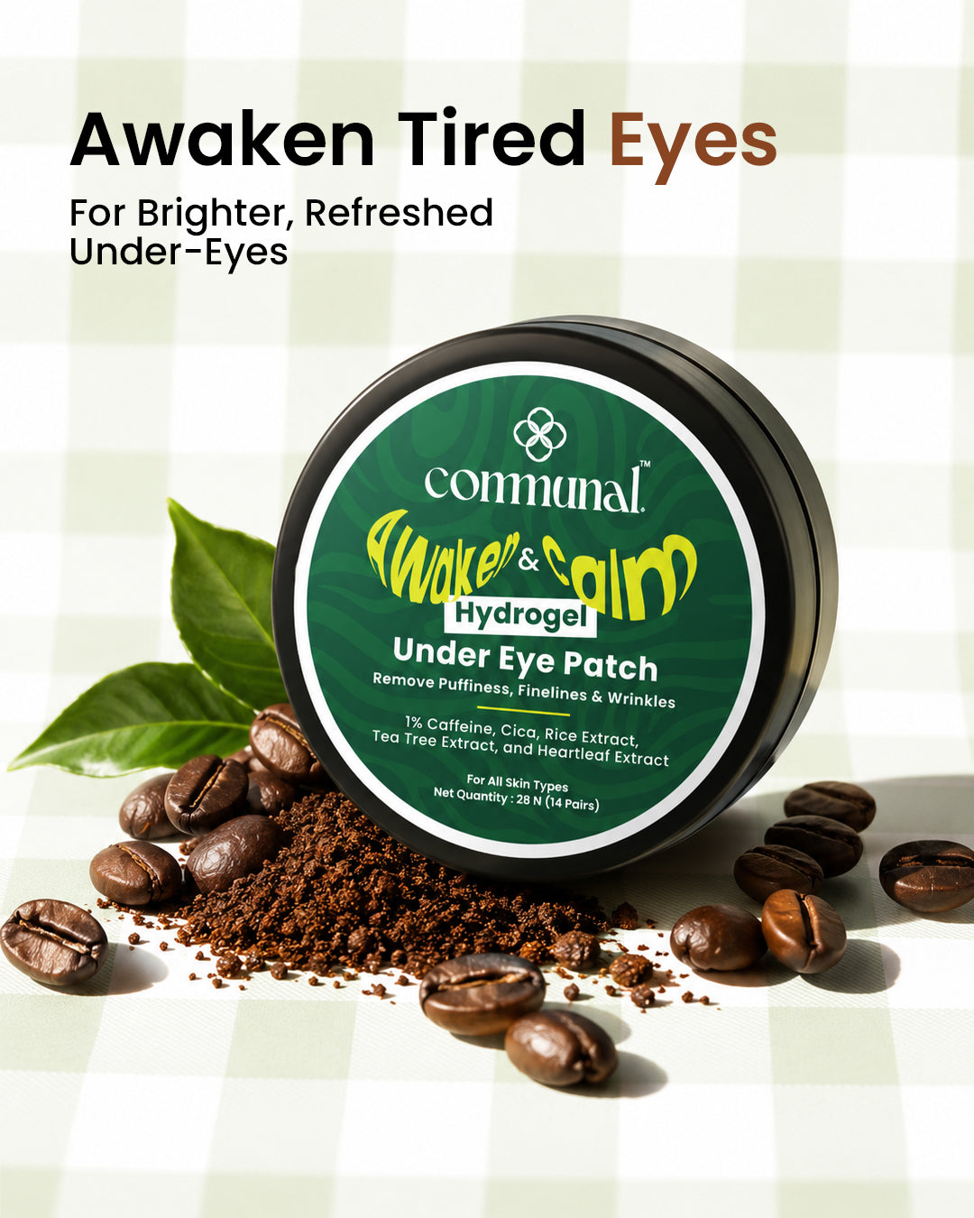 Awaken & Calm Hydrogel Under Eye Patches