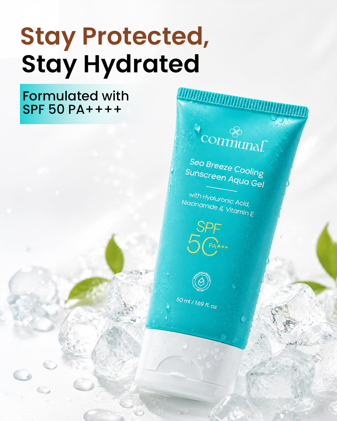 Sea Breeze Cooling Sunscreen Aqua gel