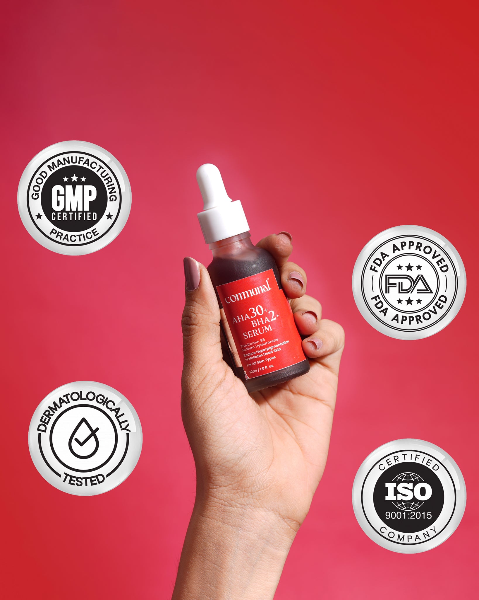 30% AHA + 2% BHA Face Serum