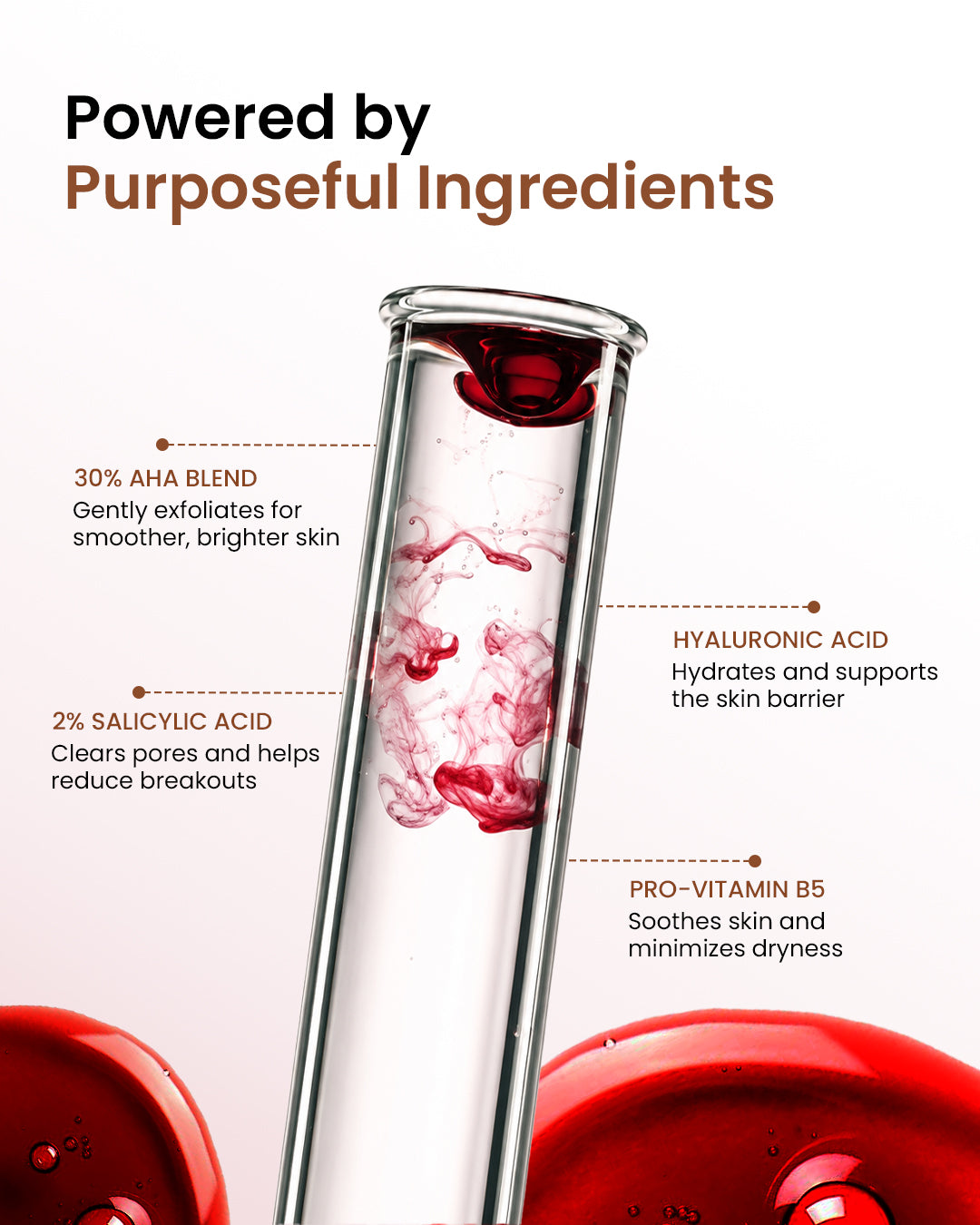 30% AHA + 2% BHA Face Serum