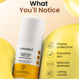 Fitkari Underarm Roll-On With 6% AHA BHA