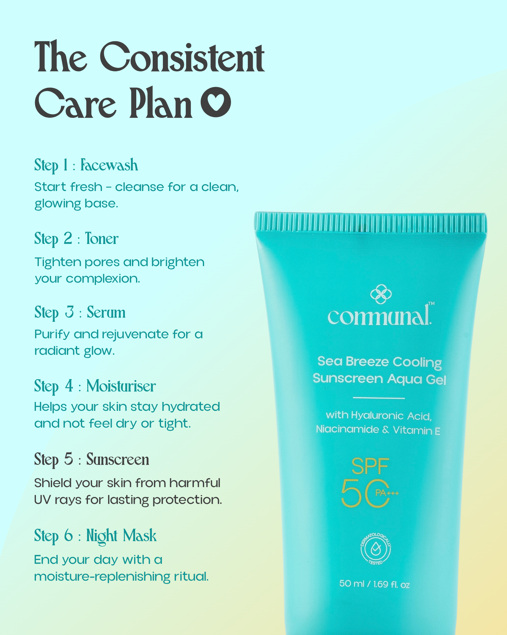 Sea Breeze Cooling Sunscreen Aqua gel