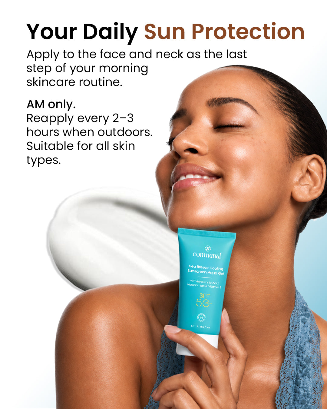 Sea Breeze Cooling Sunscreen Aqua gel