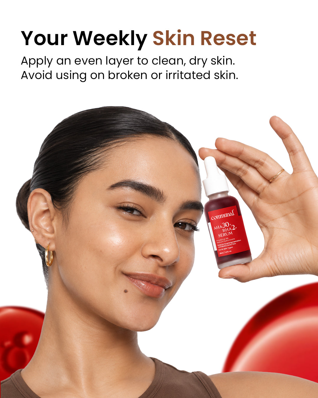 30% AHA + 2% BHA Face Serum