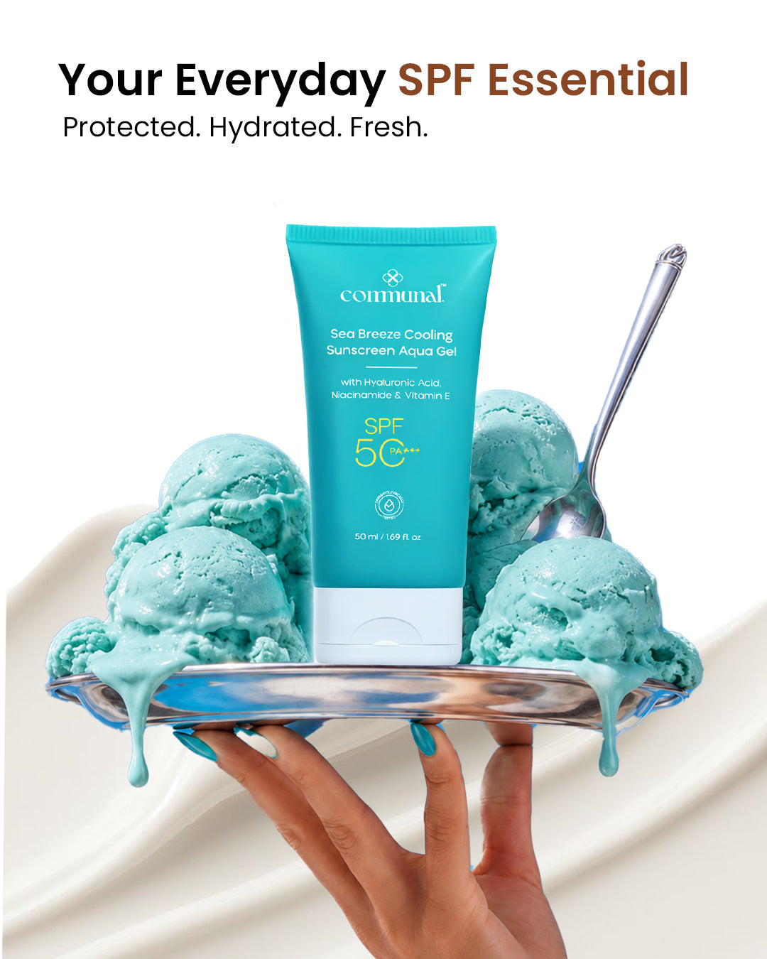 Sea Breeze Cooling Sunscreen Aqua gel