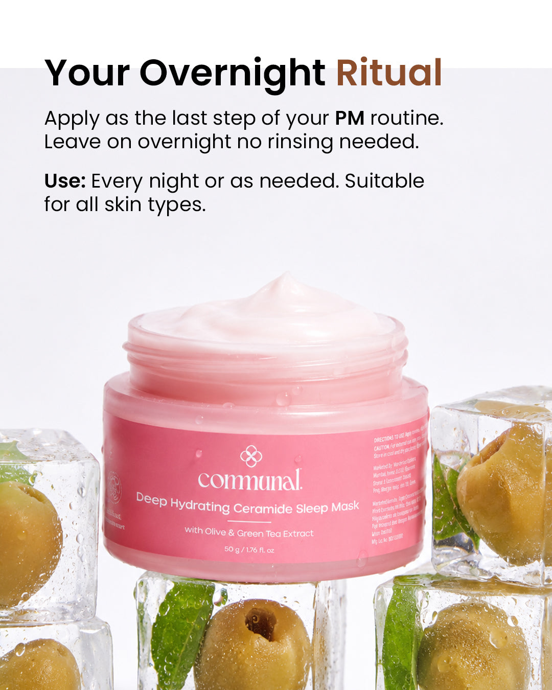 Deep Hydrating Ceramide Sleep Mask
