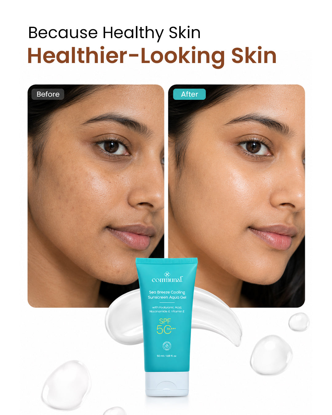 Sea Breeze Cooling Sunscreen Aqua gel