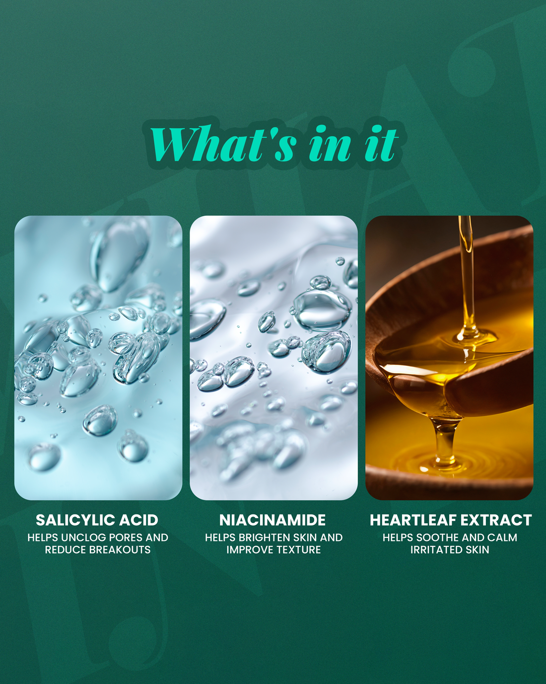 Acne Clarifying Heartleaf Clay Mask