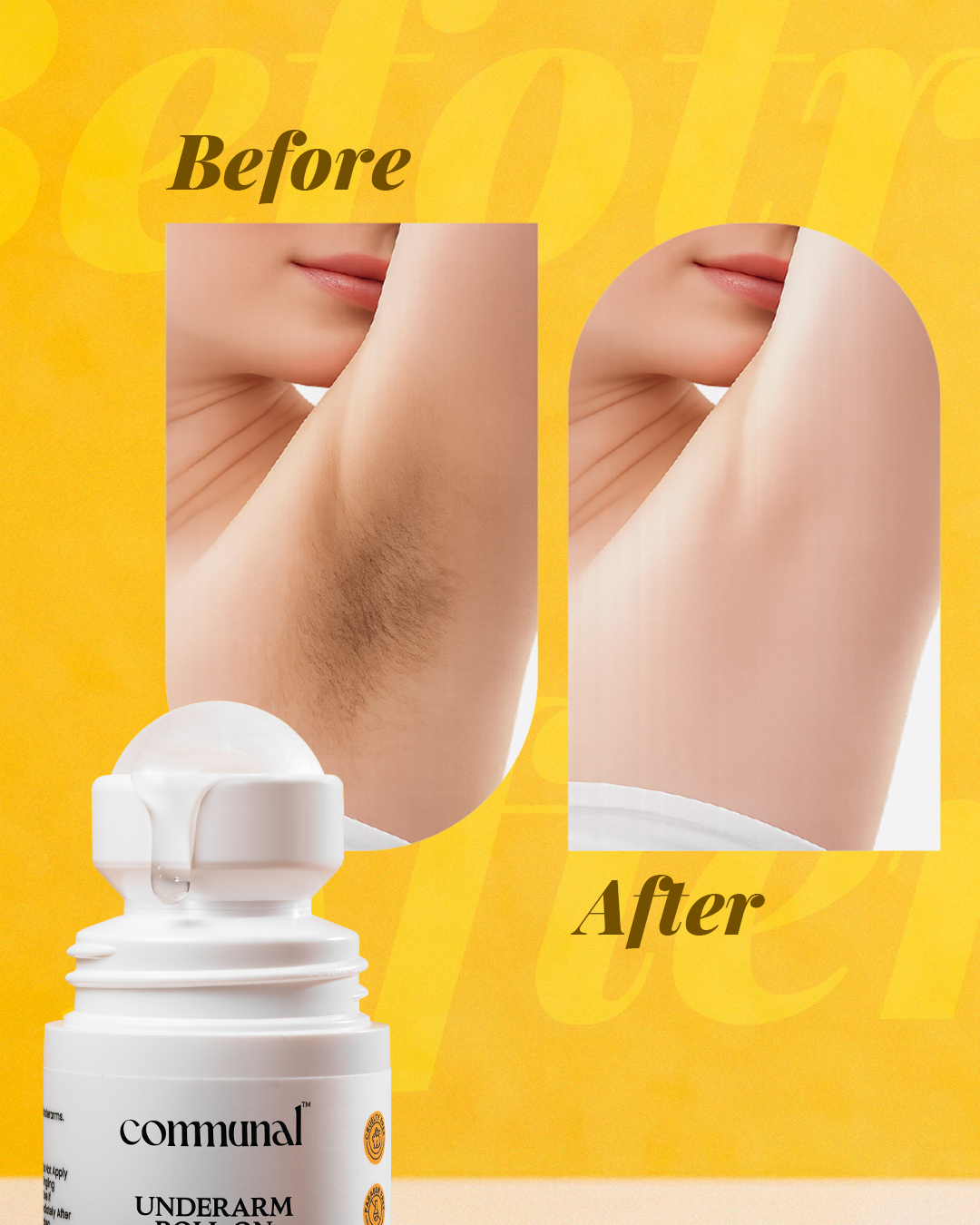 Under Arm Roll On With 6%AHA BHA Powered by Fitkari