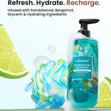 HydraSplash Body Wash with Sandalwood and Bergamot
