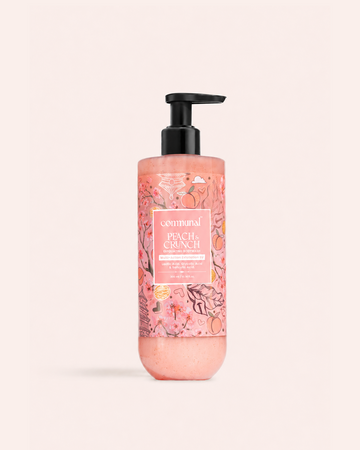 Peach and Crunch Exfoliating Body Wash