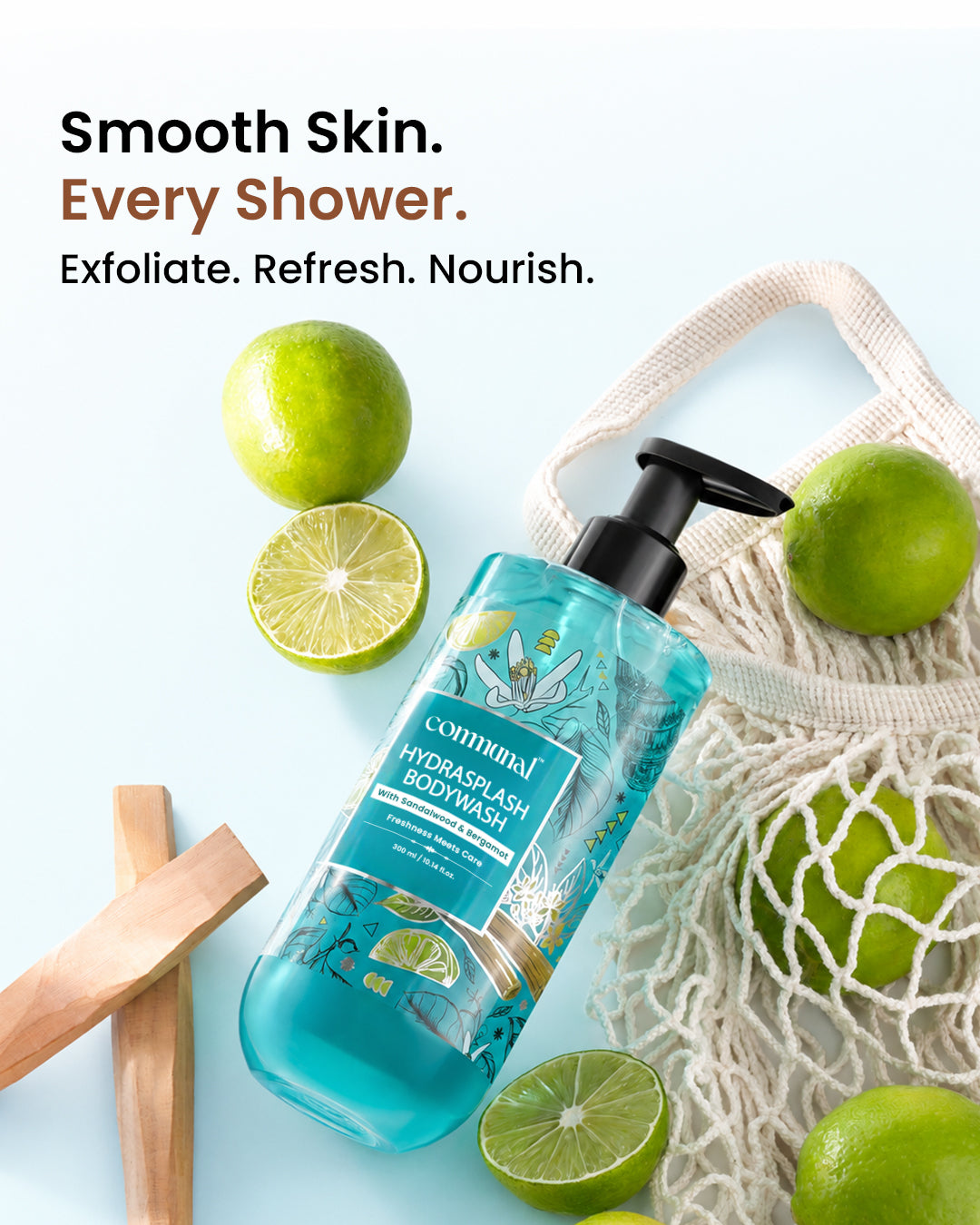 HydraSplash Body Wash with Sandalwood and Bergamot