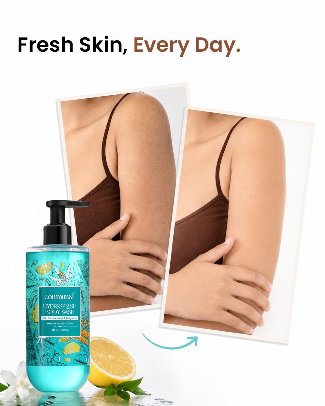 HydraSplash Body Wash with Sandalwood and Bergamot