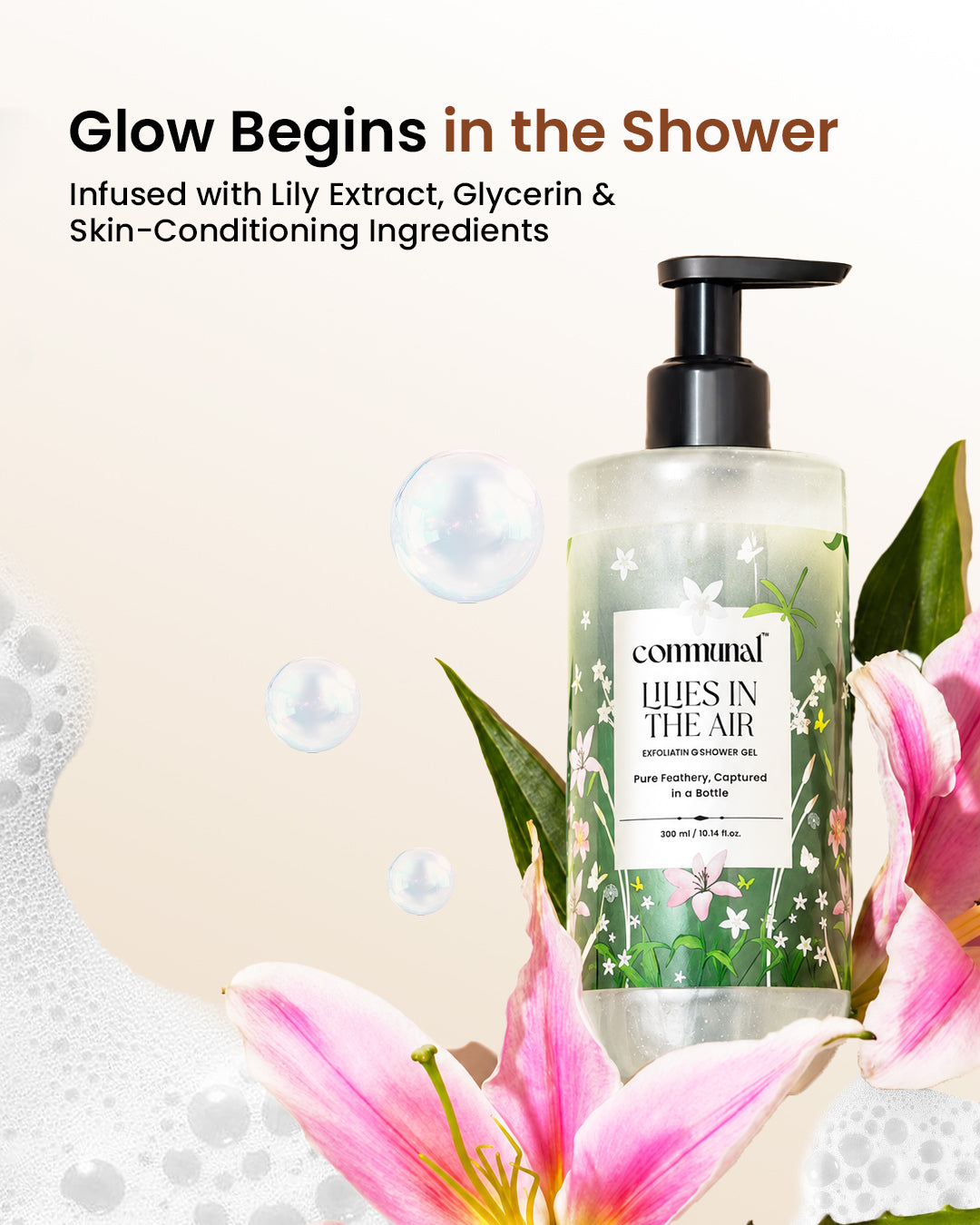 Lillies in the Air Shimmer Shower Gel