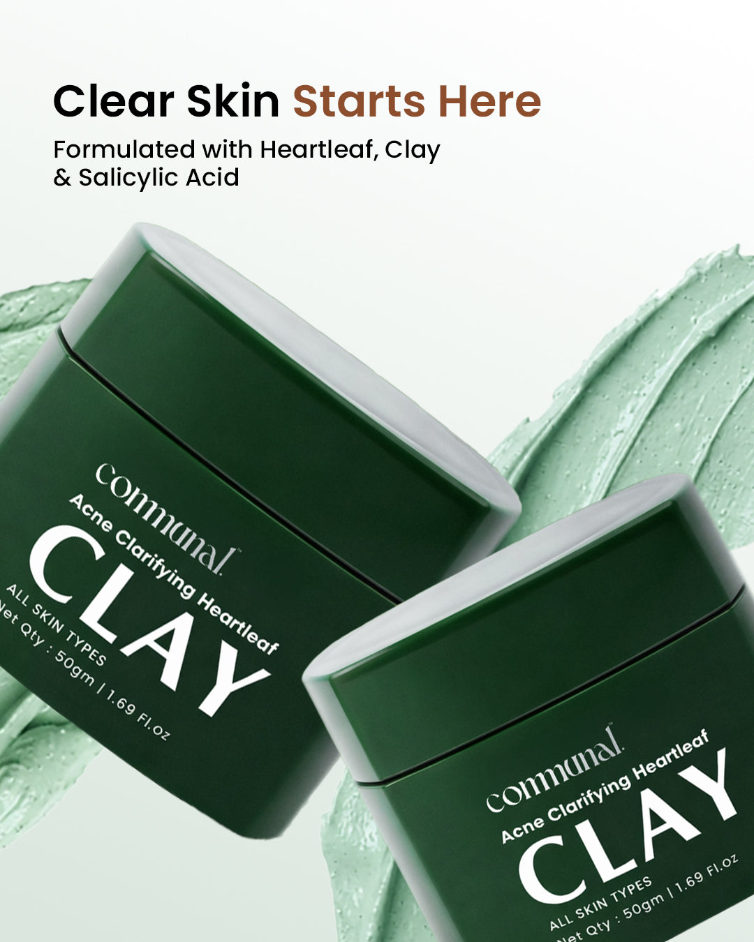 Acne Clarifying Heartleaf Clay Mask