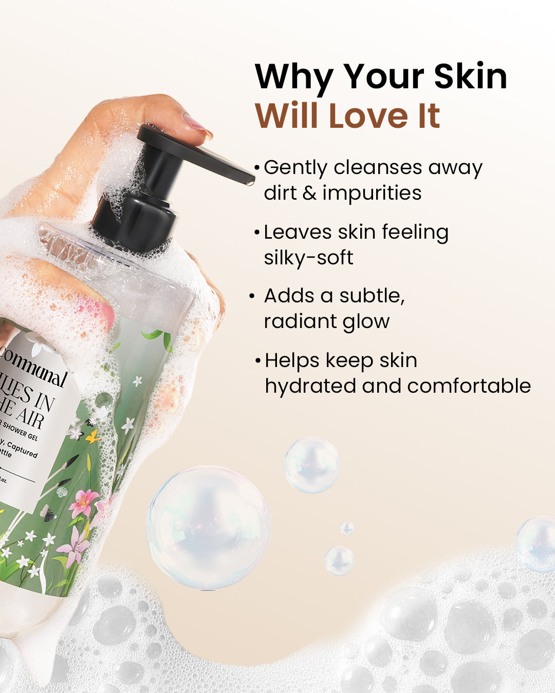 Lillies in the Air Shimmer Shower Gel