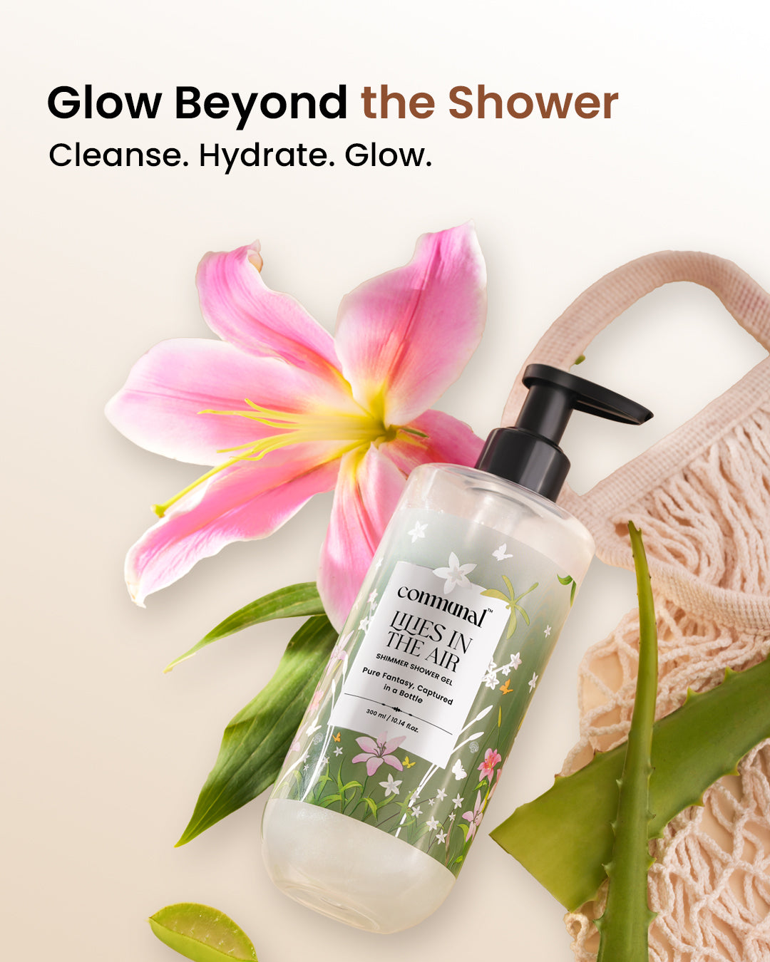 Lillies in the Air Shimmer Shower Gel