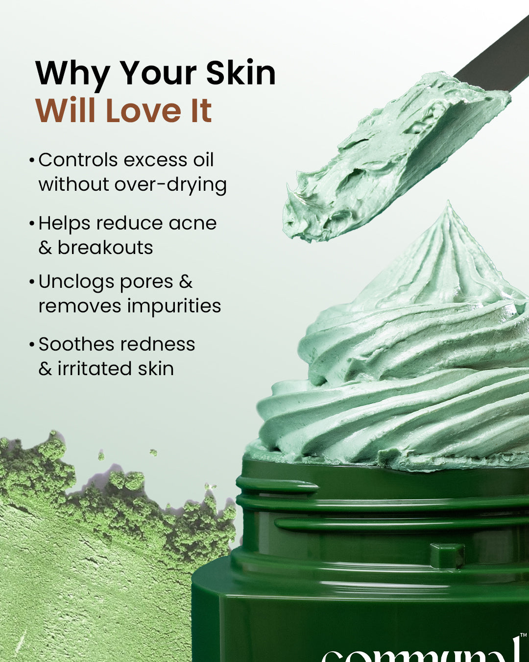 Acne Clarifying Heartleaf Clay Mask