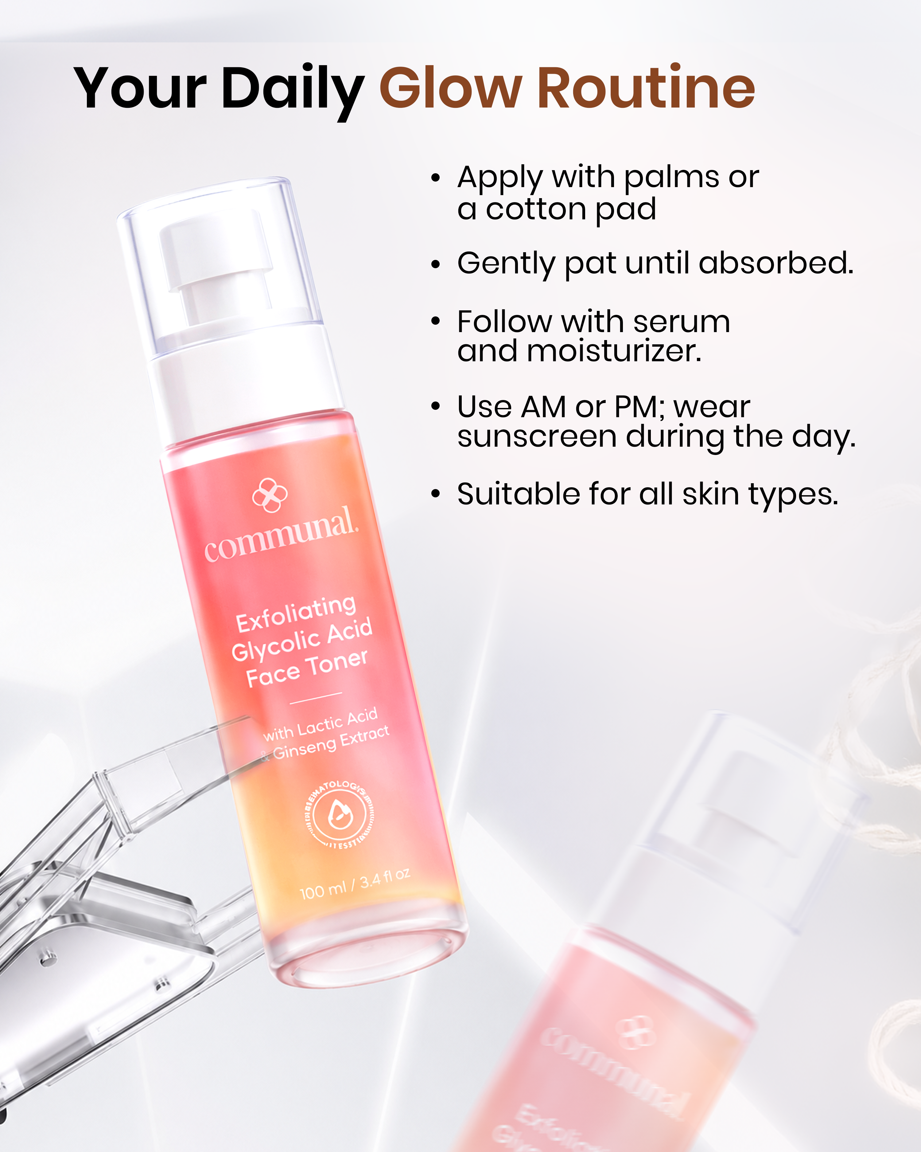 Exfoliating Glycolic Acid Face Toner