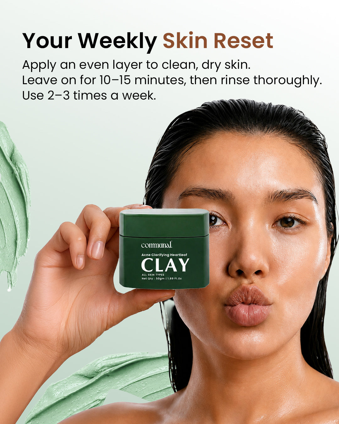 Acne Clarifying Heartleaf Clay Mask