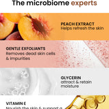 Peach and Crunch Exfoliating Body Wash
