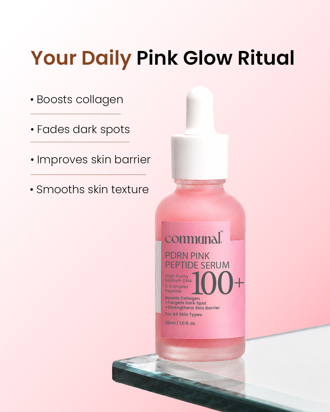 PDRN Pink Peptide Face Serum