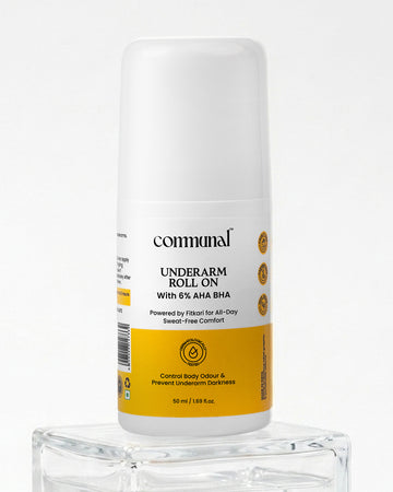 Under Arm Roll On With 6%AHA BHA Powered by Fitkari